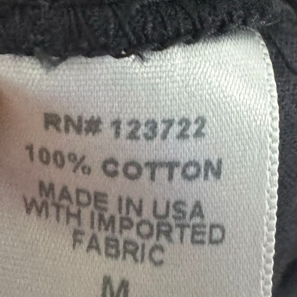 Xirena Theo Black Gauzy Half Button Tie Waist Jumpsuit Size Medium - Picture 5 of 5